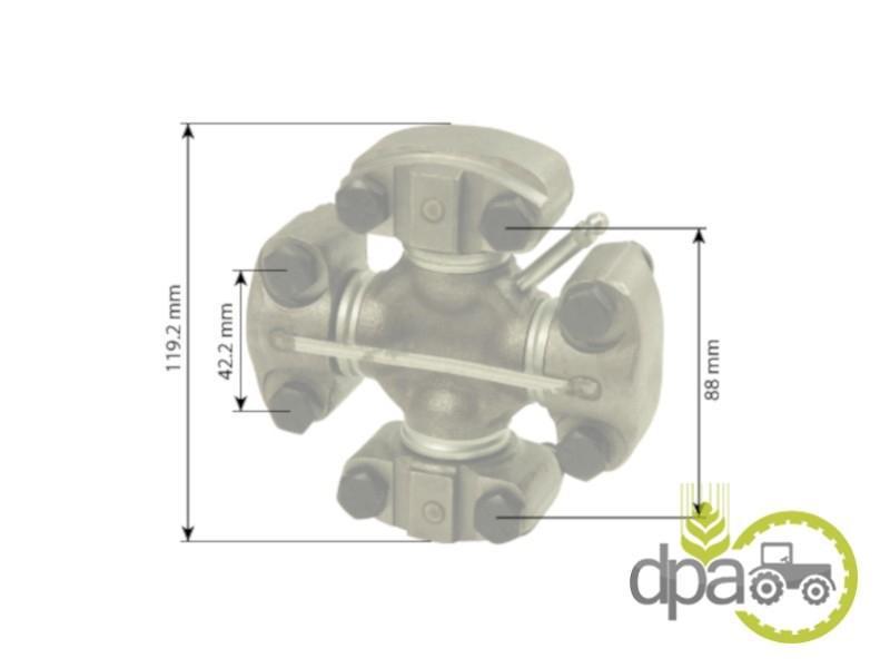 Cruce cardan john deere 84355363