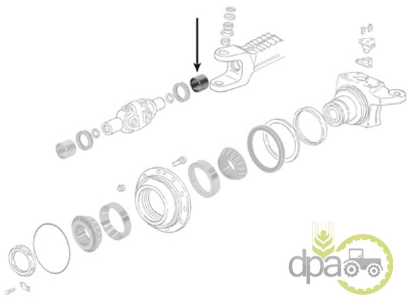 Bucsa planetara fata Case IH 0730260616