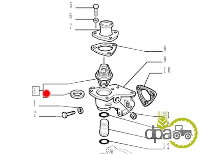 Garnitura termostat Ford 7303173