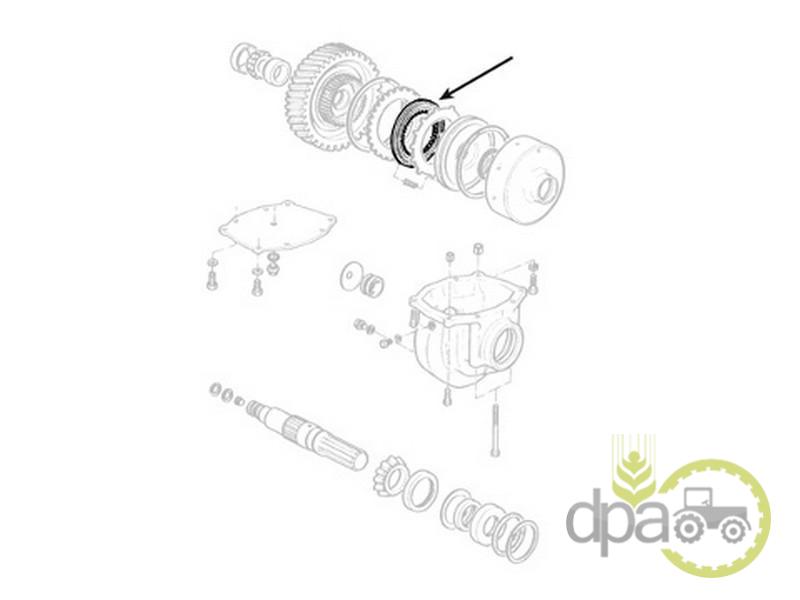 Disc frictiune Massey Ferguson 1672626M1