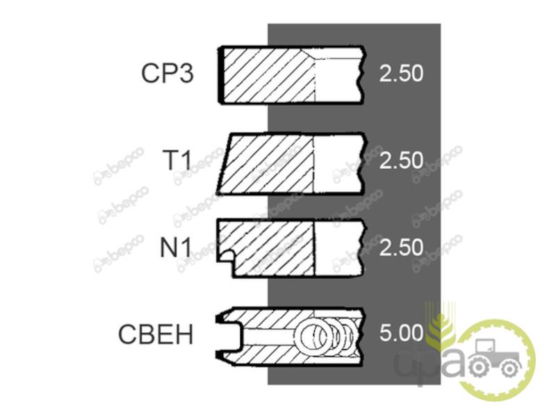 Segmenti motor Same 0.024.0052.4/10
