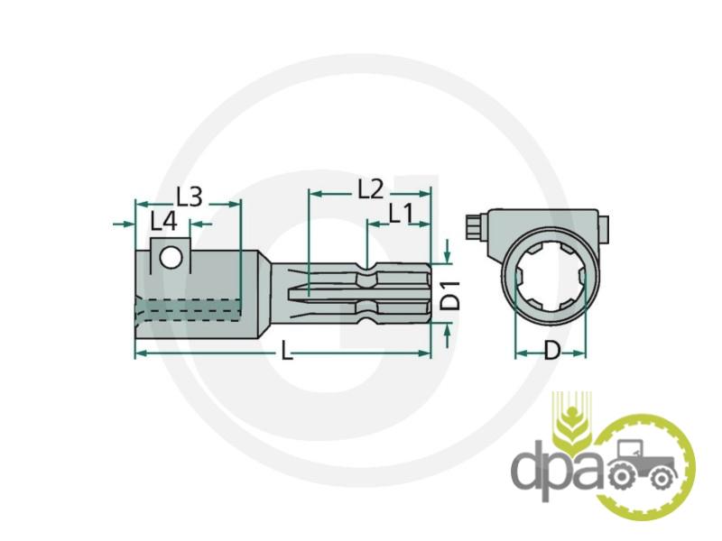 Adaptor priza putere z6 B531030403-6710006