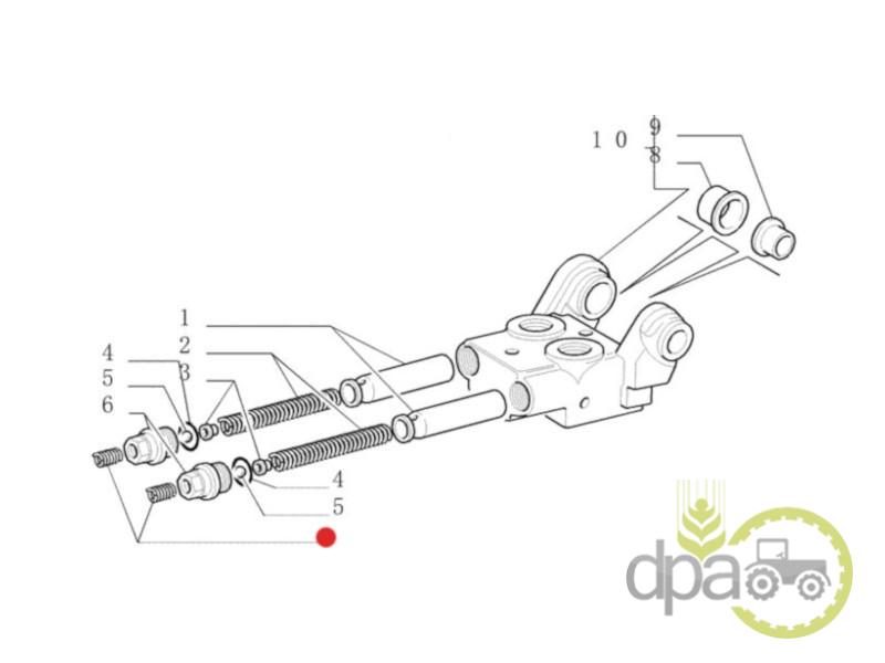 Arc pompa frana Fiat 4999311