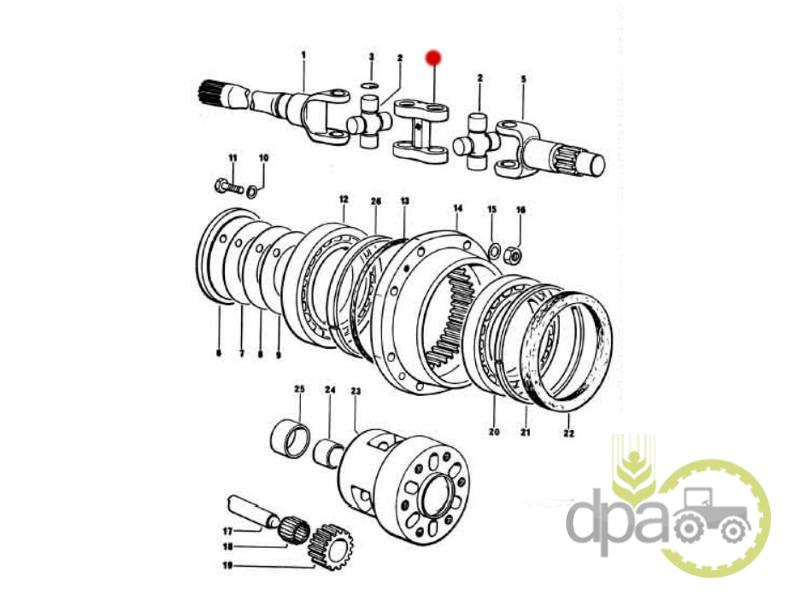 Articulatie planetara Deutz 02704633030