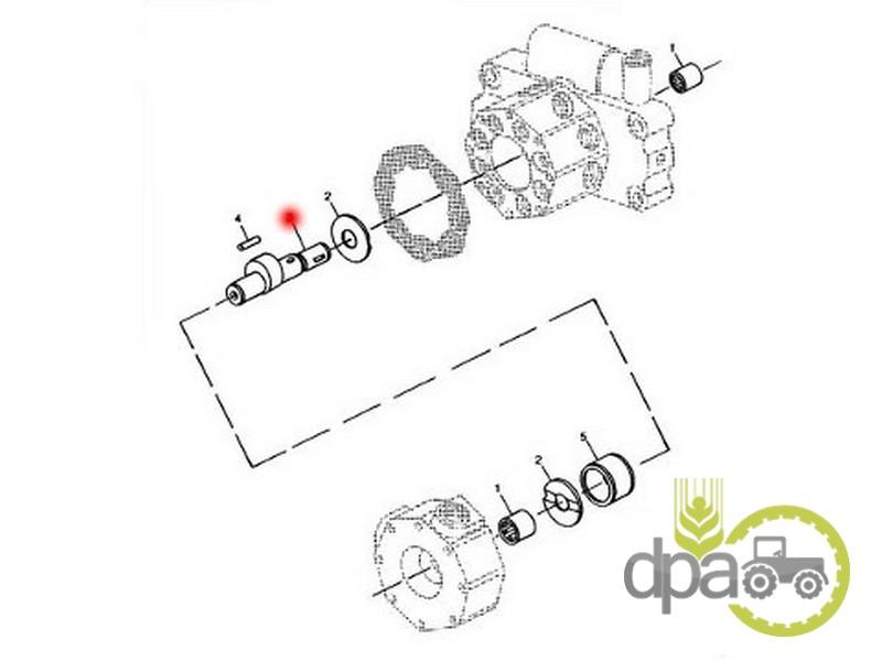 Ax pompa hidraulica john deere R39319