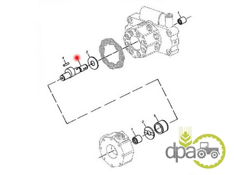 Ax pompa hidraulica John Deere R39319