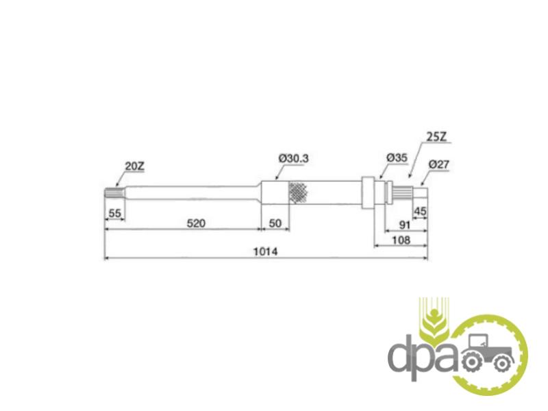 Ax priza putere Ford F3948847