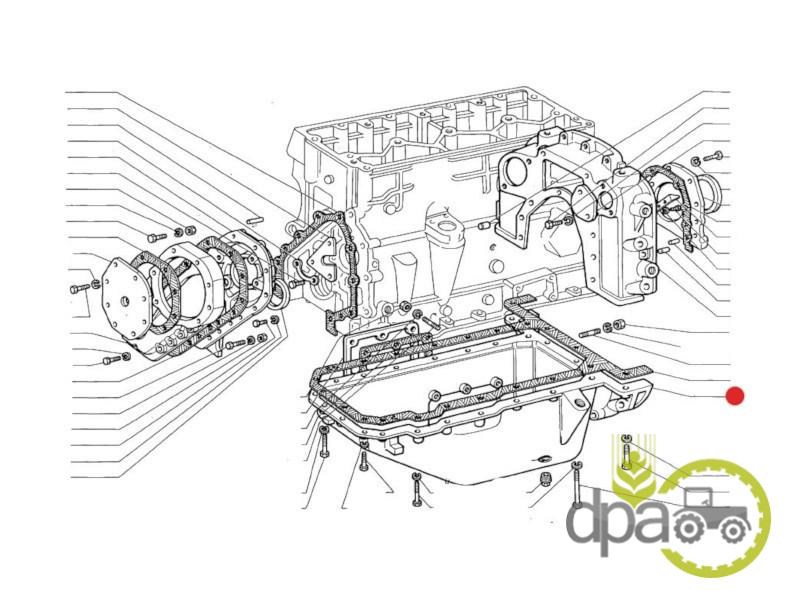 Baie ulei motor Fiat 587928