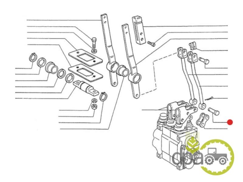 Bolt tija distribuitor hidraulic Ford 5126824