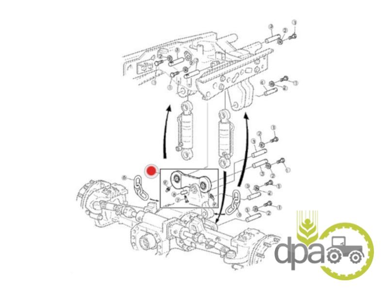 Brat punte fata John Deere AL116581