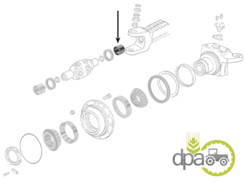 Bucsa planetara fata Case IH 0730260616
