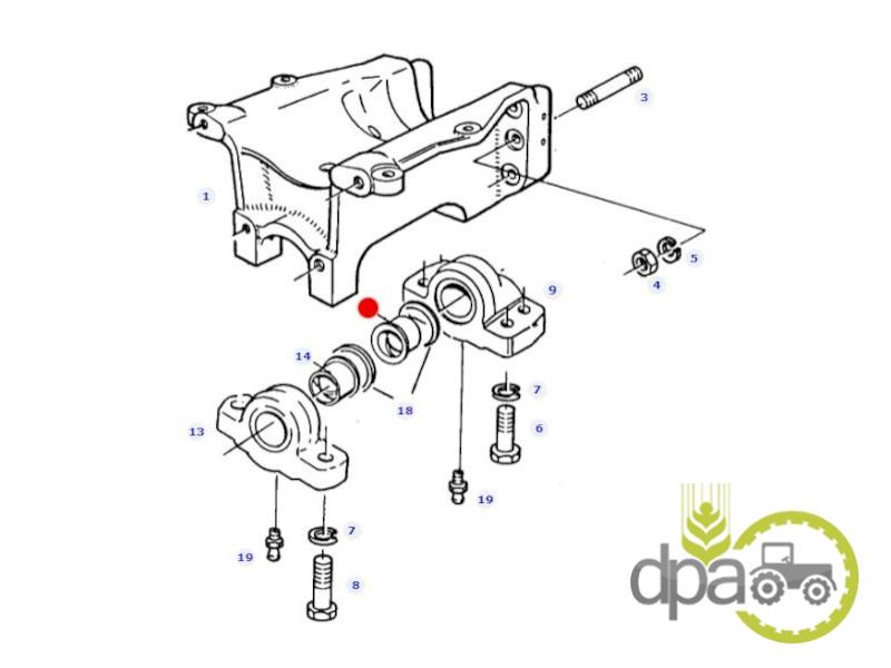 Bucsa punte fata Fendt 178300010161