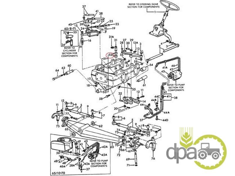 Bucsa punte fata  Ford 81802844