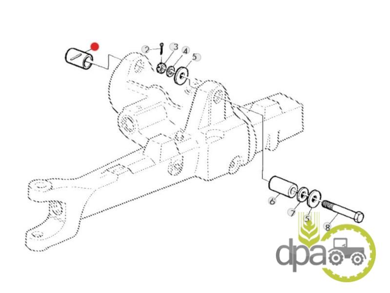 Bucsa punte fata john deere L62838