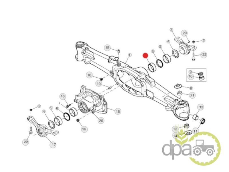 Bucsa punte fata John Deere R204856