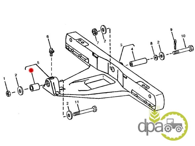 Bucsa punte fata John Deere R65828