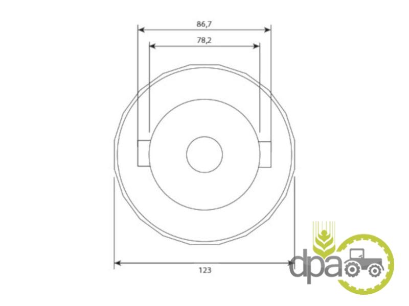 Buson rezervor Fiat 5154284