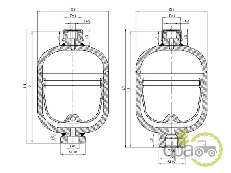 Butelie transmisie Case IH 5173023