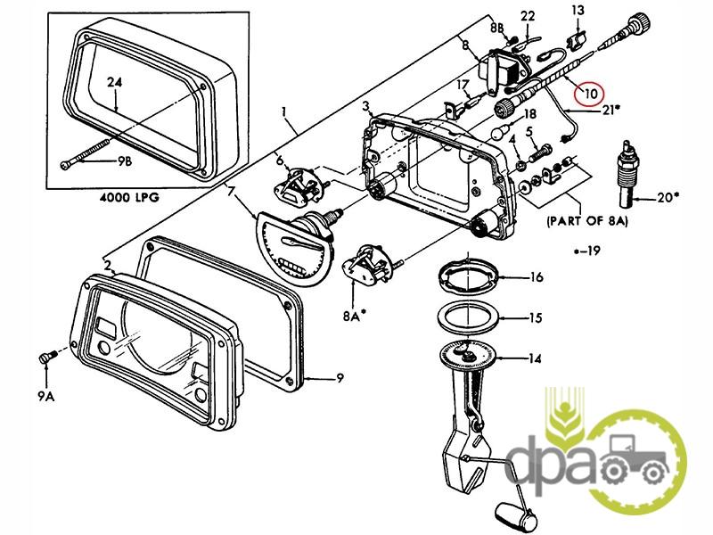 Cablu turometru Ford D5NN17365A