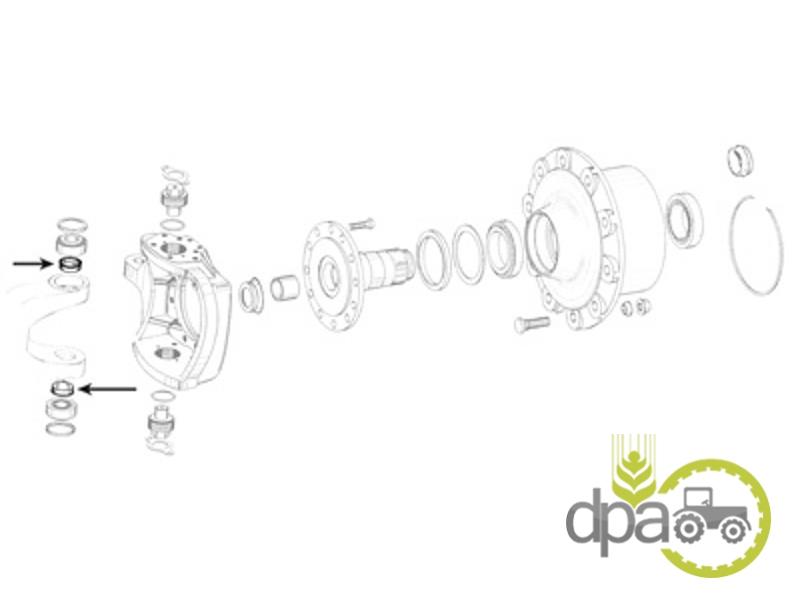 Capac pivot John Deere 1927479ZP