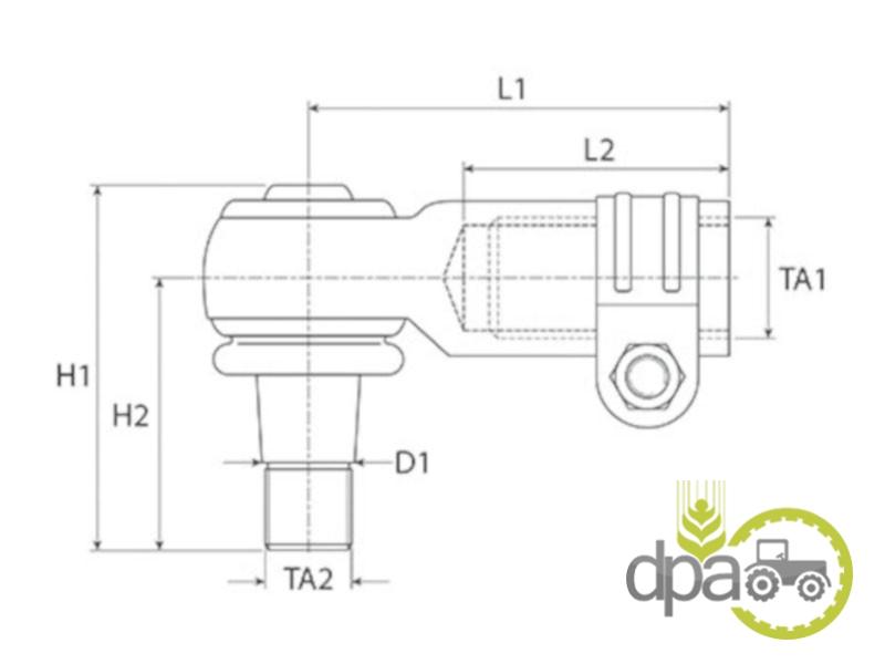 Capat de bara Fendt X800210017000