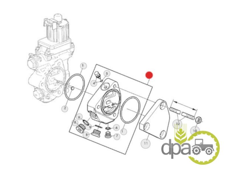 Valva hidraulica John Deere AL161388