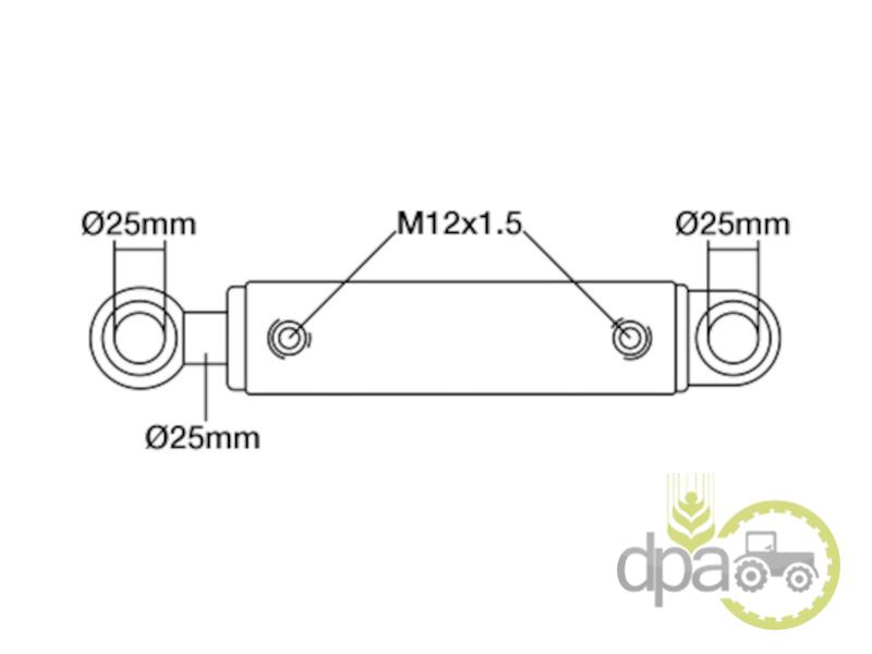 Cilindru directie Fiat 5141208