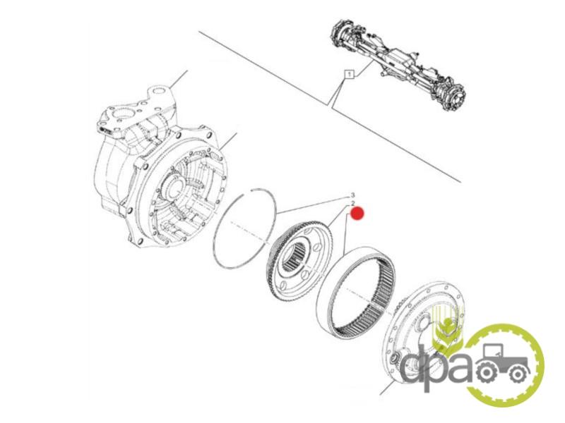 Coroana reductor fata Ford 5191770
