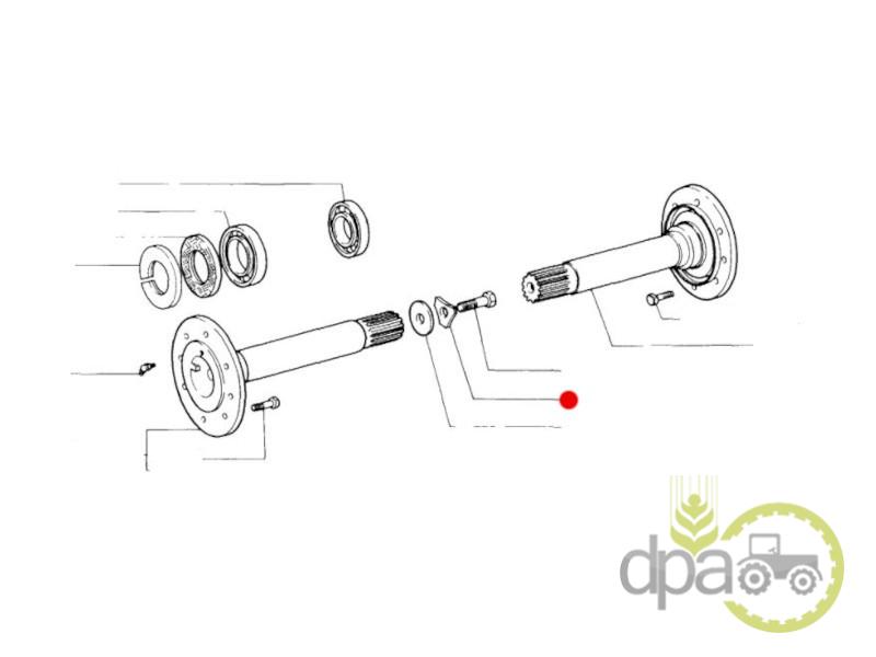 Distantier planetara spate Case IH 5124397