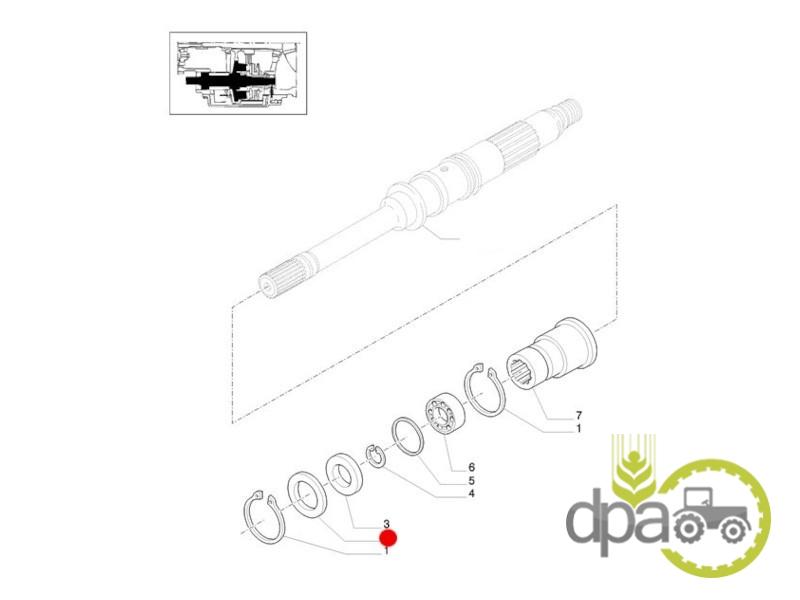 Distantier transmisie Case IH 5194367