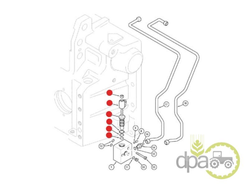 Electrovalva priza putere  Mc Cormick 704451A1
