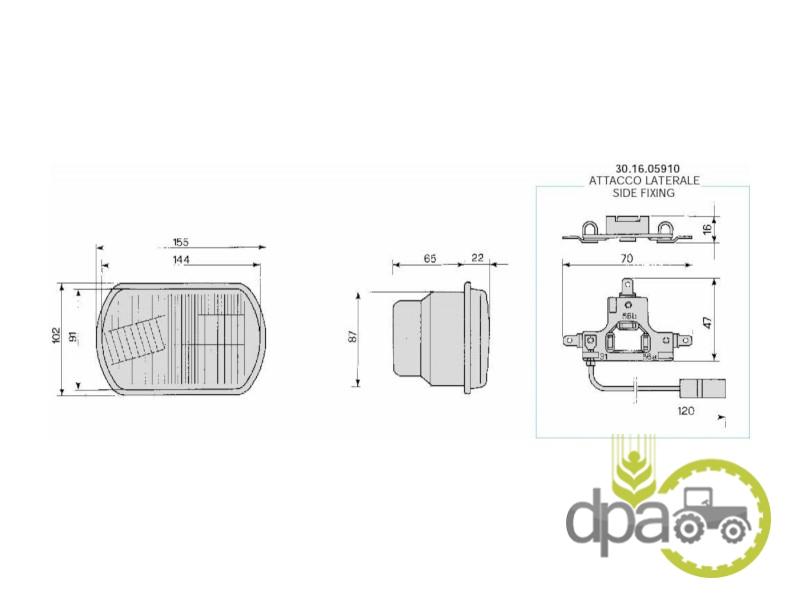 Far dreapta New Holland 5089428