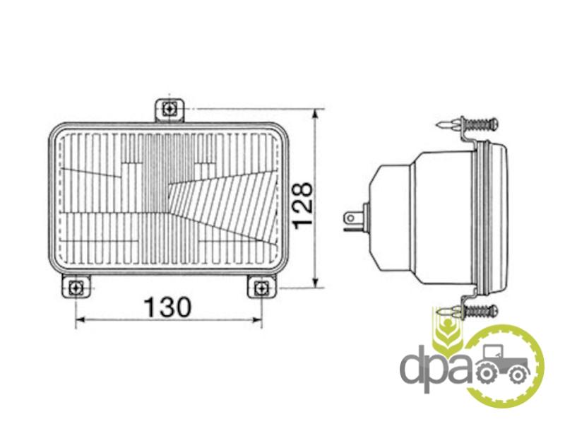 Far dreapta New Holland 86500543