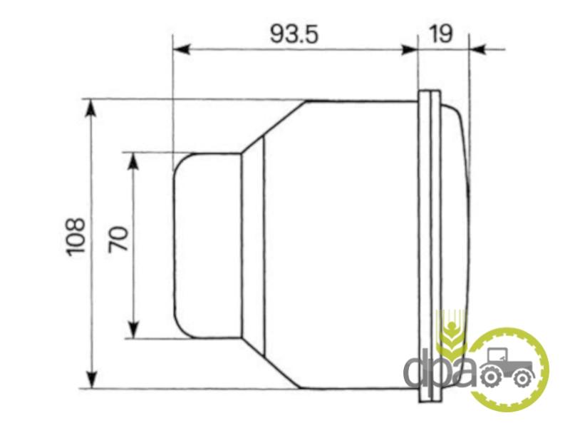 Far stanga sau dreapta Fiat 05309000