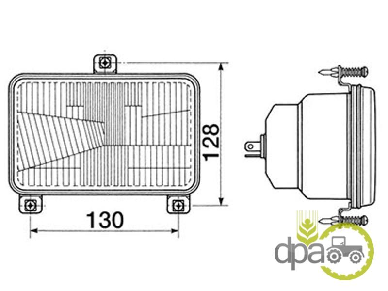 Far stanga sau dreapta Fiat 86500544