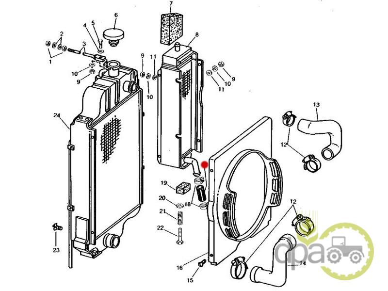 Furtun termoflot john deere L35845