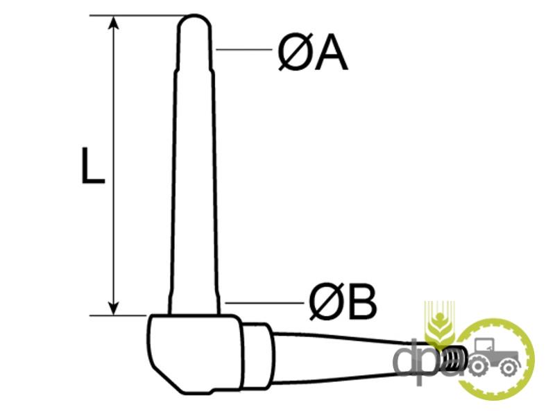 Fuzeta dreapta Ford 81816701