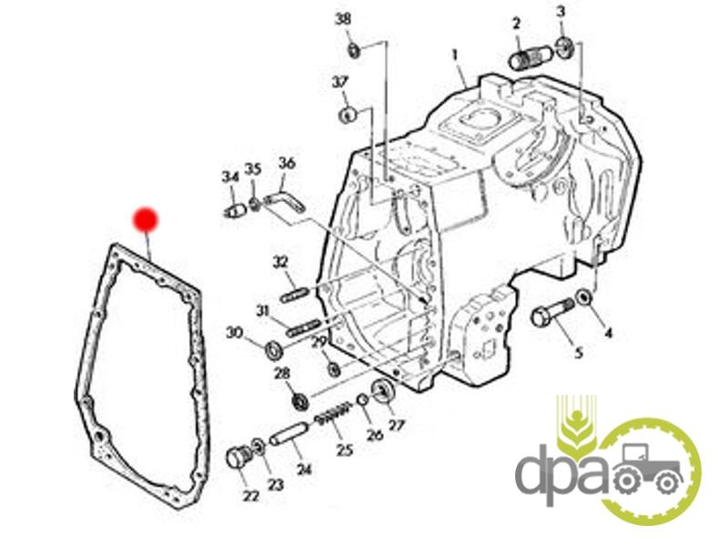 Garnitura cutie viteza John Deere L62437