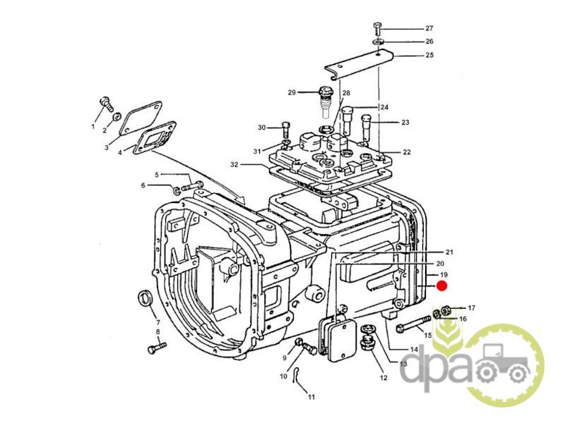 Garnitura transmisie Fiat 562180