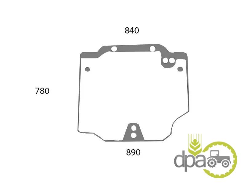 Geam spate Case IH 44911795