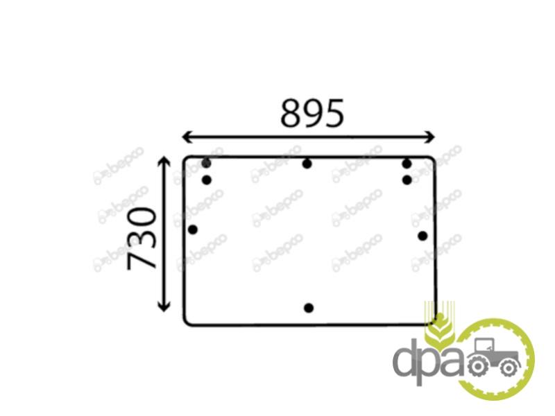 Geam spate Fiat 5154756