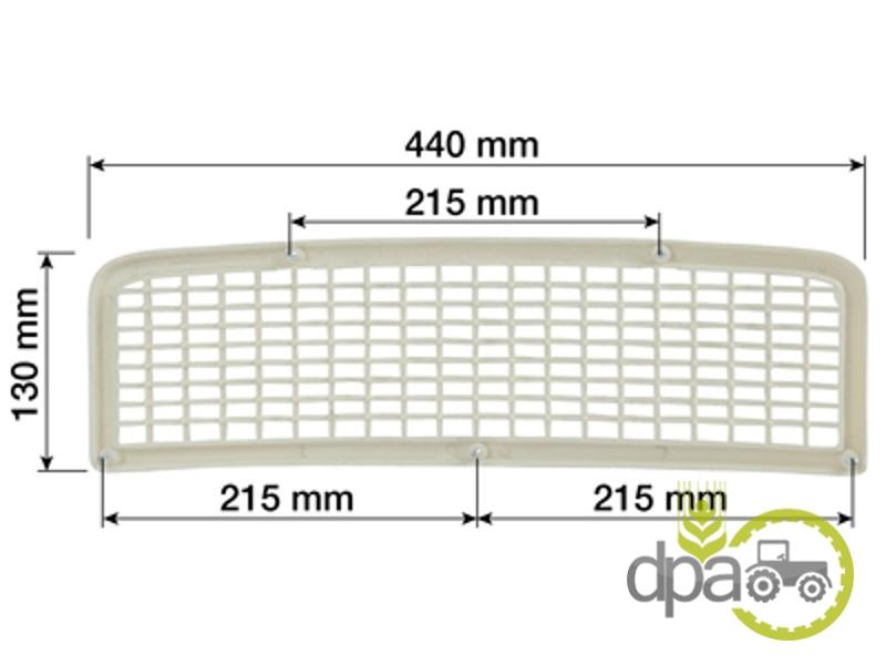 Grila fata Fiat 4950441