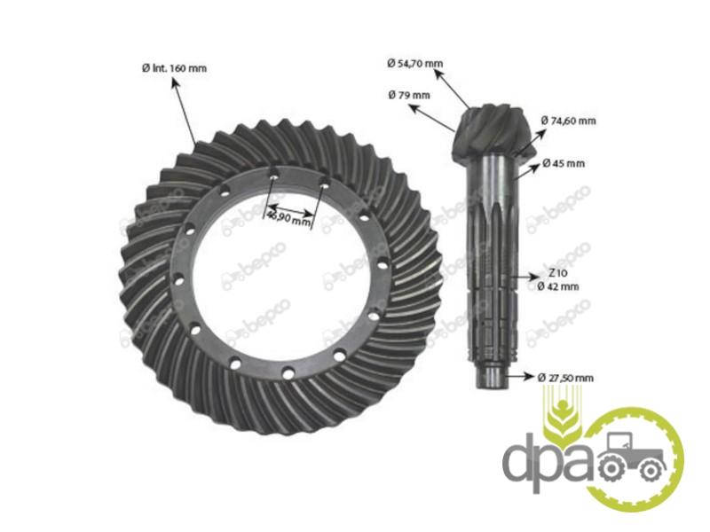 Grup conic spate 9/43 Case IH 5153715