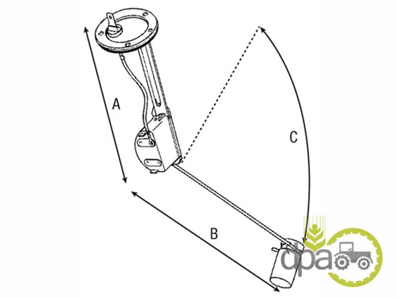 Indicator combustibil rezervor Fiat 5154939