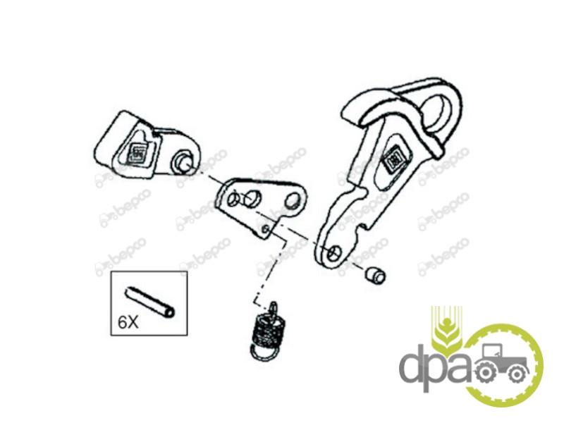 Kit reparatie carlig tirant 08.0137.00.6