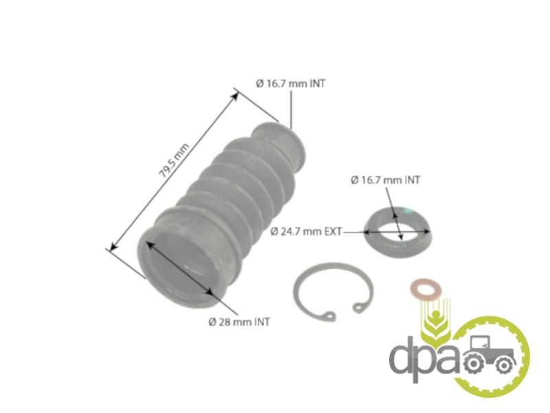 Kit reparatie cilindru receptor ambreiaj Hurlimann 0.235.6557.6