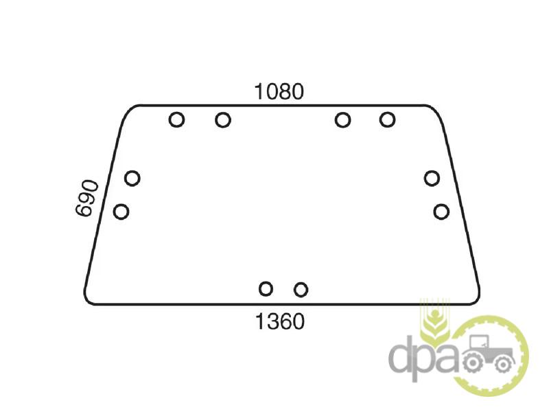 Parbriz Deutz 04307803
