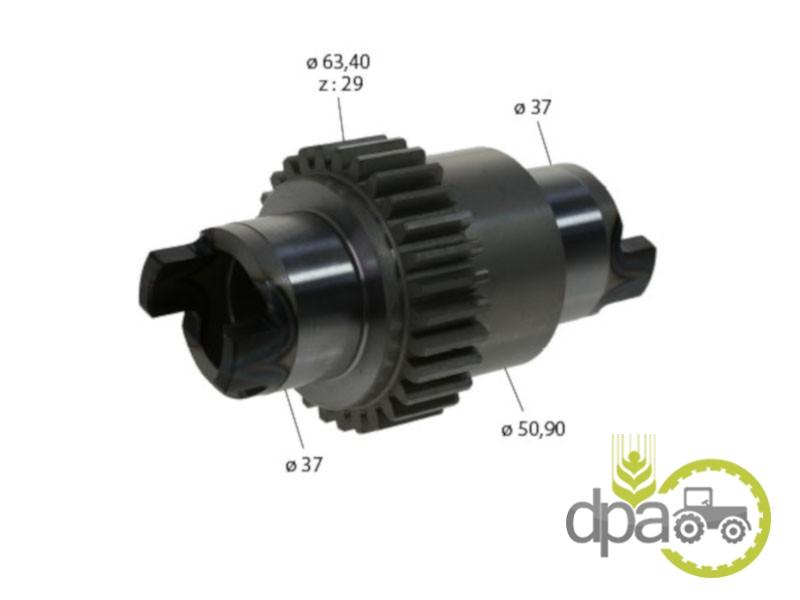 Pinion angrenare pompa hidraulica Ford 4786513