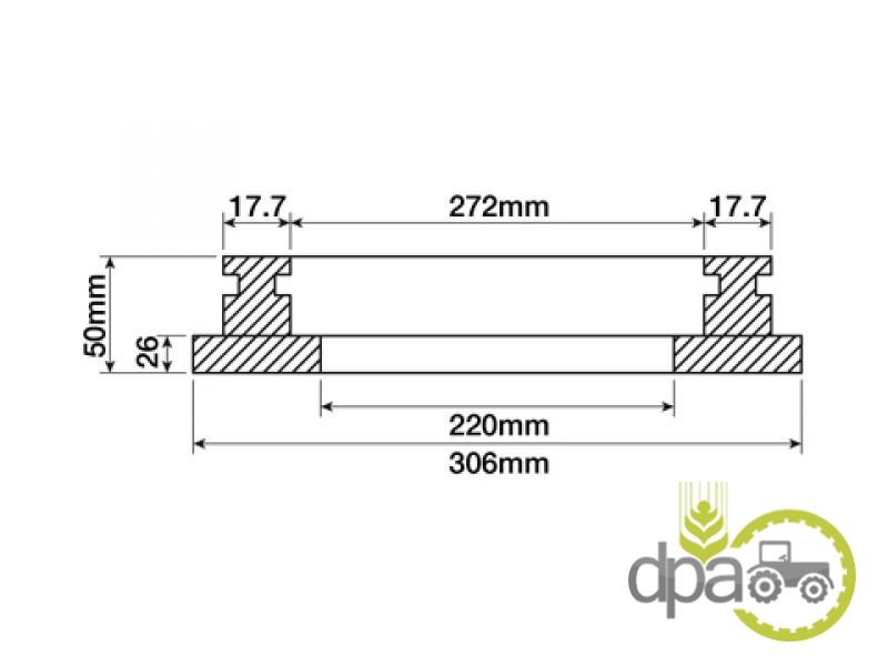 Piston frana John Deere L40395