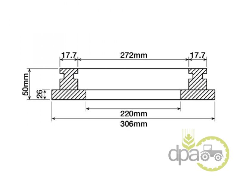 Piston frana John Deere L40395